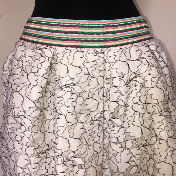 New big strike USA Cream lace black skirt 3xL NWT - Picture 2 of 6